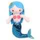 thumbnail image 1 of BRIGHTFUFU Juguete De Sirena De Peluche para Niñas Pequeñas Lindo Animal De Peluche Ideal para La Hora De La Siesta Dormir Viajar Hora De Jugar Regalo De Cumpleaños 30 Cm Azul, 1 of 7