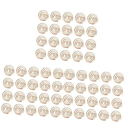 

60 Pcs for Holders Place Photo Center Holder Picture Clip Decoration Stereo Clips Mini Dining Home Reserved Memo Number
