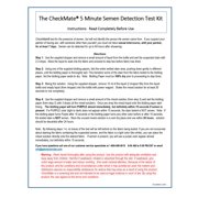 CheckMate Infidelity Home Test Kit