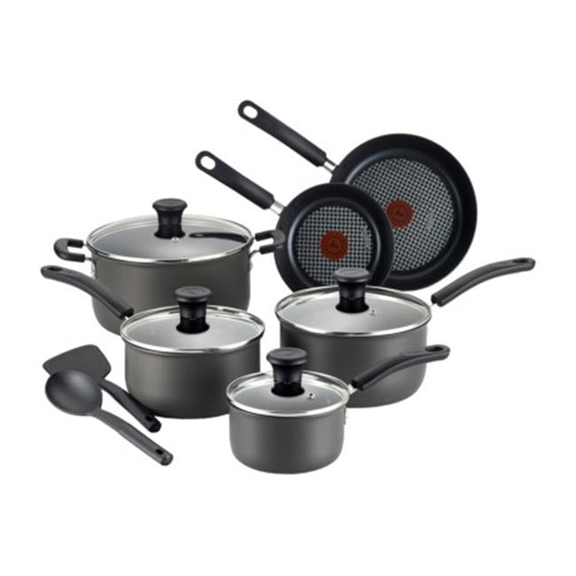 TFal C553SC64 Signature Hard Anodized Cookware Set 12 Piece