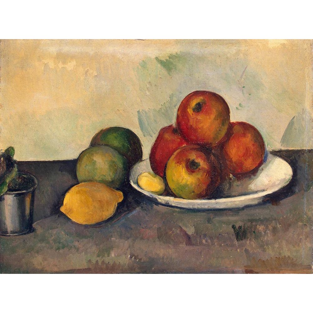 Still Life with Apples, C.1890 Fruit PostImpressionist