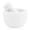 White, variant on Marble Mortar and Pestle Set Green 2.5" inches Handmade Garlic Crusher & Grinder Bowl, Mini Mortar and Pestle for Kitchen - Herb Grinder Spice Grinder