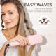 thumbnail image 2 of Waver Curling Iron Hair Crimper - LMHF ROVY Beach Waves Curling Wand, Ionic Deep Waver Hair Curler Tool with Ceramic 3 Barrel for Women, Dual Voltage, Anti-Scald, Easy to Use, 1.25 Inch, Pin, 2 of 5