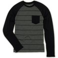 thumbnail image 1 of Ecko Unltd. Camiseta gráfica On The Fence Ls para hombre, gris, pequeña, 1 of 1