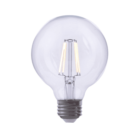 

BHG LED Bulb 4.5-Watt (60W Equivalent) G40 Vintage Style E26 Base Dimmable Soft White 1-Pack