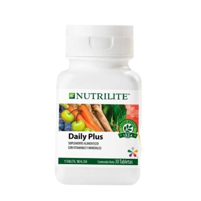 Suplemento Daily Plus 30 Tabletas Vitaminas Minerales Amway Complemento Nutricional