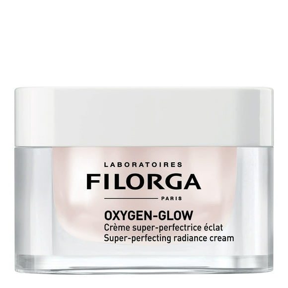 Filorga Oxygen-Glow Super-Perfecting Radiance Daily Skin Cream, Hydrating Treatment with a Moisturizing Boost of Hyaluronic Acid and Detoxifying Enzymes for a Flawless,
