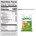 thumbnail image 3 of Simply Tostitos Sea Salt And Avocado Oil Tortilla Chips, 5.5 oz, 3 of 6