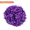 thumbnail image 3 of Unique Bargains Loose Sequins 4MM Silver Backed Sequins 3000Pcs Embroidery Sequins for Jewelry Making Crafts Sewing,Deep Purple, 3 of 5