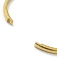 thumbnail image 3 of 2 pc 304 Stainless Steel Smooth Hinged Bangles Golden Inner Diameter: 2x2-3/8 inch(6x5cm), 3 of 5