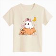 thumbnail image 2 of Futezty Kids Girls Boys T Shirts Short Sleeve Halloween Pumpkin Tops Shirt Casual Tee for Base Layer Fall Tops Tees 12M-14T, 2 of 5