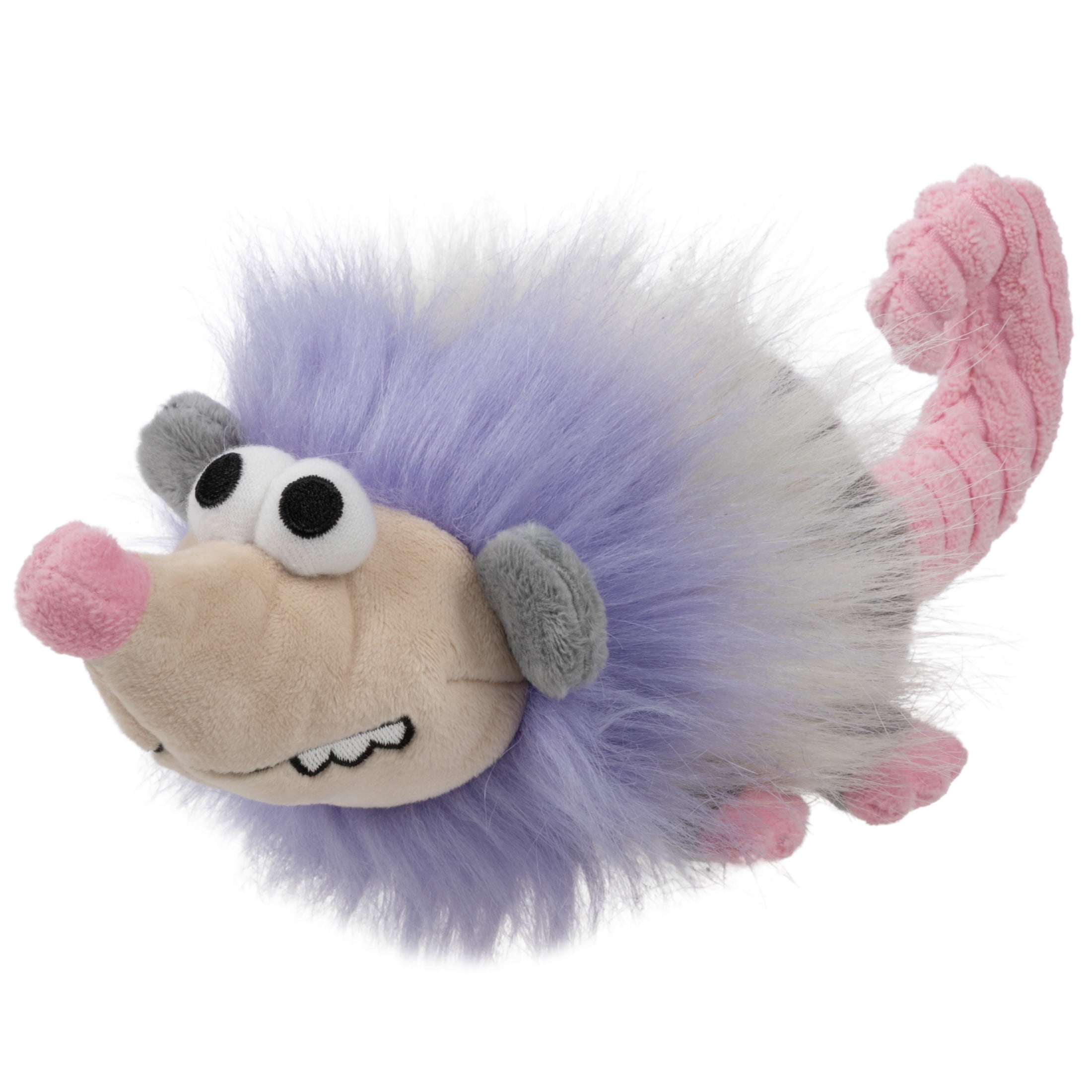 goDog, Crazy Tugs Monkeys Squeaky Plush Dog Toy, Large, Green