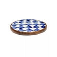 thumbnail image 2 of Mackenzie Childs Royal Check Trivet - Large, 2 of 6