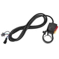 thumbnail image 1 of Bike Switch E Bike Switch Mountain Bike Switch Horn Light Switch 2 In 1 Head Light Horn Turn Signal Switch Button For Motorcycle E Bike Scooter, 1 of 8