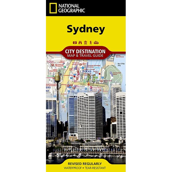 Mapa Guía de Destino de la Ciudad de Sídney – National Geographic