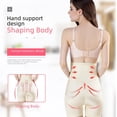 thumbnail image 4 of Bragas abdominales moldeadoras para mujer, de cuatro esquinas, cintura alta, levanta caderas, bóxers, moldeadoras de vientre pequeño, posparto, belleza anti-luz, 4 of 5