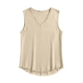 thumbnail image 7 of Mens Big & Tall Linen Tank Tops Plus Size Summer Ripped Shirts for Men Casual Lightweight Sleeveless V Neck Summer Beach Vests S-4X, 7 of 7