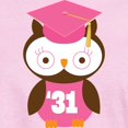 thumbnail image 3 of CafePress - 2031 Owl Graduate Class Women's Light T Shirt - Women's Classic T-Shirt, 3 of 4
