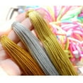 thumbnail image 4 of KAKOWELY Label String 1mm 100 Yard Tag String Braided Nylon Gift Tag Rope Jewelry Thread(Light Gold)18.9"X0.04"X0.04", 4 of 4