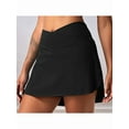 thumbnail image 2 of Women Tennis Skirts with Pockets High Waisted Golf Skirts Athletic Skorts Pleated Mini Skirt Workout Green L, 2 of 4