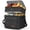 Black, variant on HOTOR Double-Layer Insulated Lunch Box for Men & Women, Leakproof Cooler for Work, Travel & Picnic, 11.1" x 9.7" x 6.7", Brown