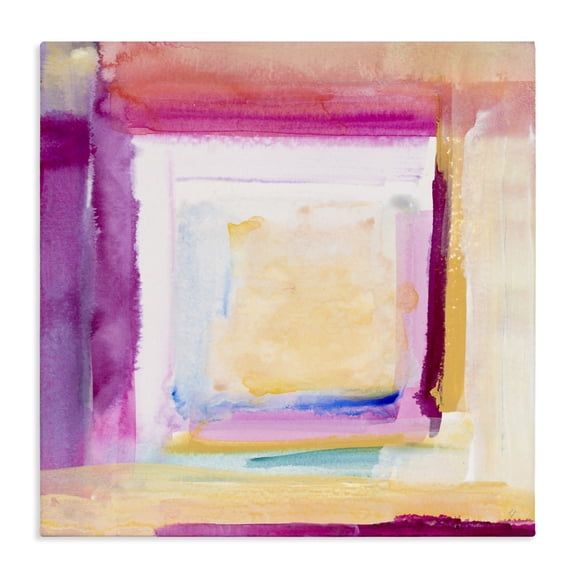 Stupell Industries Modern Vibrant Layers New Day Canvas Art, 17 x 17, by Lanie Loreth