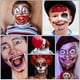 thumbnail image 5 of Set de pintura facial y corporal BADCOLOR blanco, negro y rojo con pinceles, 5 of 8