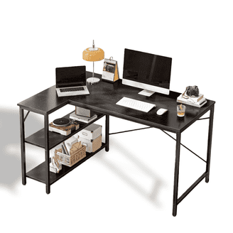 ZENY Home Office Corner Table L Shaped Desk PC Laptop Study Table