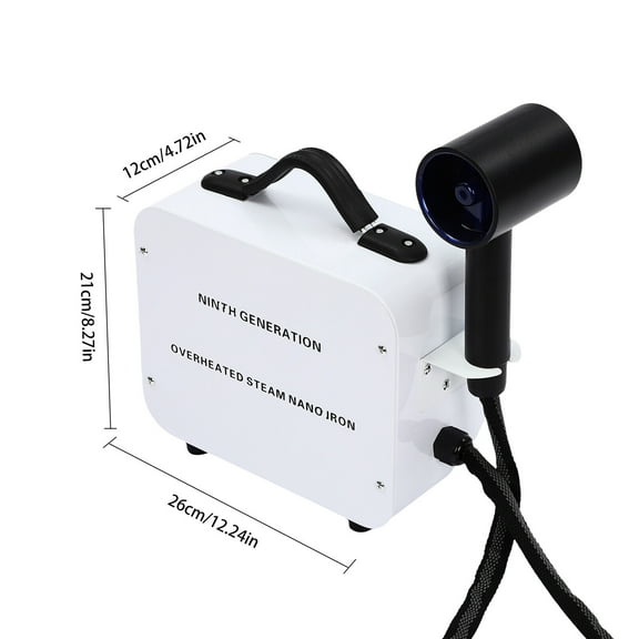 Nano Hair Steamer Spray Machine Blue Light Color Processor Salon Beauty 1200W