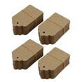 thumbnail image 1 of 150x Rustic 40mmx70mm Scalloped Kraft Paper Card,Blank Brown Tag,Wedding Favour,Gift Tag,DIY Tag,Luggage Tag,Price Label - Small, 1 of 6