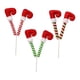 thumbnail image 4 of 3 Piezas Piernas Duende Navidad Decoraciones Muñeco Peluche Barra Soporte para Estudio Oficina Casa Comedor Adecuado para Celebraciones Fiestas, 4 of 8
