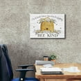 thumbnail image 3 of Epic Graffiti 'Bee Kind Bee Hive' by Deb Strain, Giclee Canvas Wall Art, 24"x20", 3 of 8