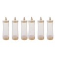 thumbnail image 1 of 6Pcs Squeeze Squirt Condiment Bottles Ketchup Bottle Mustard Sauce Containers for Kitchen Condiment, 1 of 5