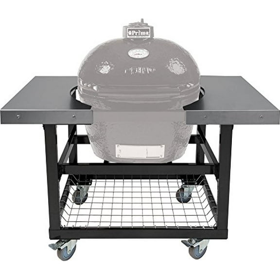 Cart with Basket and SS Side Shelves for Oval LG 300 XL 400