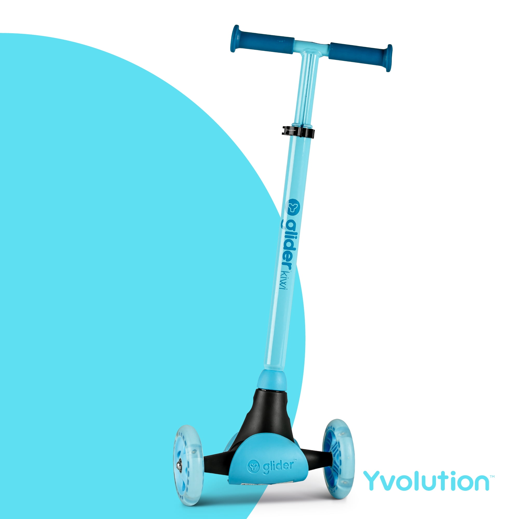 Scooter Infantil Yvolution Glider Air de 3 Ruedas Azul a precio de socio