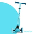 thumbnail image 3 of Yvolution Glider Kiwi Blue, 3 Wheels Kids Scooter, Unisex, Ages 3-8 Years, Light-Up Wheels, 3 of 13
