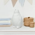 thumbnail image 4 of Creekwood Home 10.23" Playful Ceramic Polar Penguin Light, for Home Décor, Nightstand, End Table, Entryway, Bookshelf, Kid's Room, White, 4 of 10