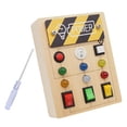 thumbnail image 4 of Tablero ocupado Montessori Habilidades motoras finas Aprendizaje temprano Aprendizaje educativo con Con destornillador, 4 of 9