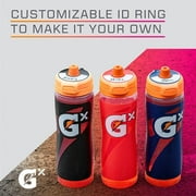 Gatorade GX Refillable Water Bottle, Marble Black, 30oz