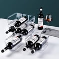 thumbnail image 1 of Estante de plástico para bebidas y cerveza, estante para almacenamiento de tazas, estante para tazas multicapa de escritorio, organizador de botellas de agua construido para el futuro, 1 of 12