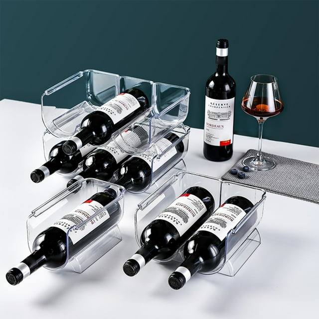 Estante de plástico para bebidas y cerveza, estante para almacenamiento de tazas, estante para tazas multicapa de escritorio, organizador de botellas de agua construido para el futuro