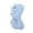 B, variant on Light Blue Oceans Throw Pillow, Fish Seashell Starfish Seahorse Stuffed Decorative Cushions Coastal Marine Themed Pillows for Sofa Bed Beach (15.7x15.7 Inch)