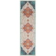 thumbnail image 4 of Livabliss Area Rugs for Living Room, 2x8 Paramount Traditional Orange Runner Rug, Bedroom Dining Room Home Decor Stain Resistant Carpet (2'2" x 7'7" Runner), 4 of 8