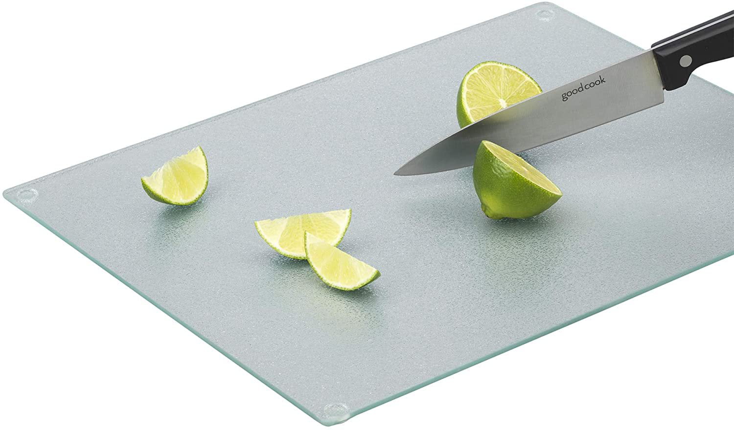 Clear 12 x 15 Good Cook Tempered Glass Cutting Board 