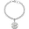 Personalized Everscribe Love Stainless Steel Name Bracelet