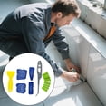 thumbnail image 5 of 15 Silicone Caulking Scrapers Set 9 Pad Variation Marring Proof Surfaces Safe For Kitchen Bathroom Renovations Projects, 5 of 8