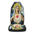 thumbnail image 3 of Blessed Virgin Mary Seat Covers Cars, ​Car Truck SUV 2 Piec, 3 of 5