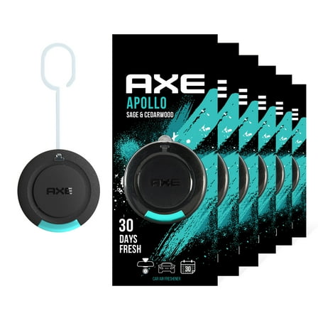 AXE Apollo Scent 3D Hanging Gel Car Air Freshener, 1 Pack