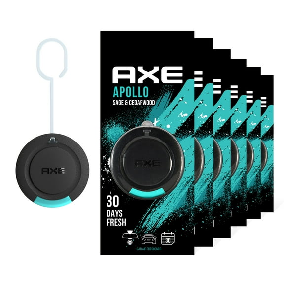 AXE Apollo Scent 3D Hanging Gel Car Air Freshener, 1 Pack