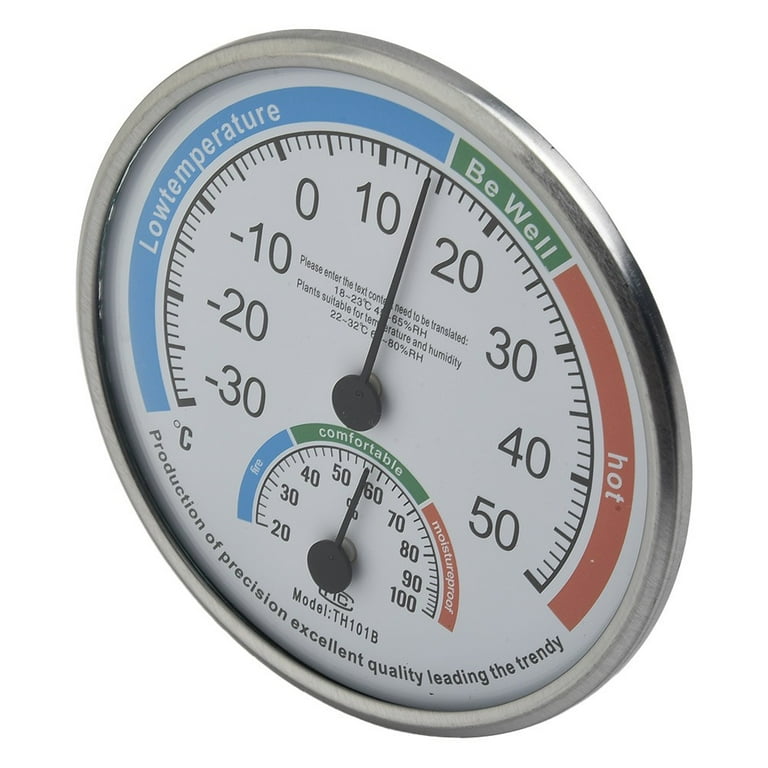 Taylor Analog Indoor Thermometer with Humidity Meter